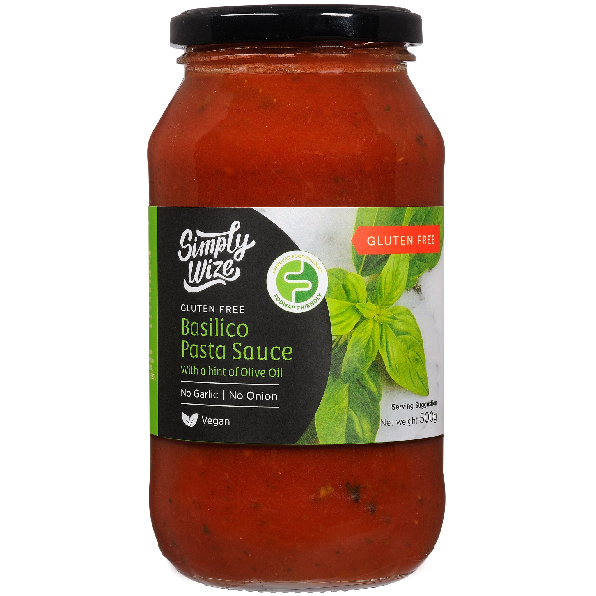 Simply Wize Basilico Pasta Sauce | Gluten Free Pasta & Sauces – GF Pantry