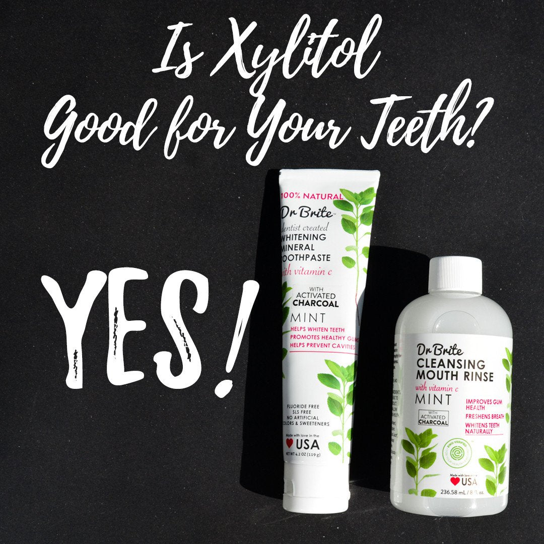 Safe Xylitol Toothpaste + Mouthwash Dr. Brite