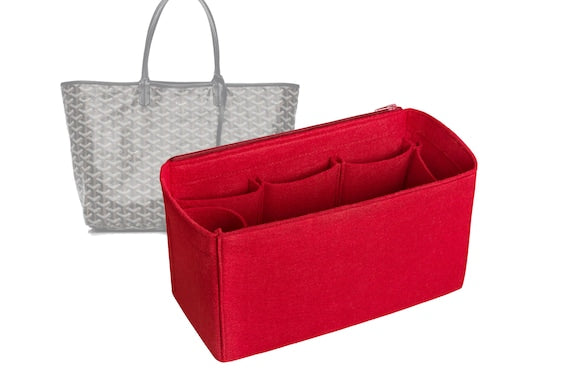 For "Louis PM" Bag Insert Organizer, Purse Insert Organizer, Bag Shaper, Bag Liner, Red by SenamonBagOrganizer