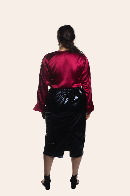 Miss Misbehave Leather Skirt