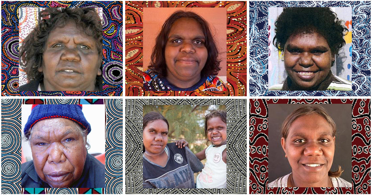 warlpiri aboriginal women artists dreamtime story