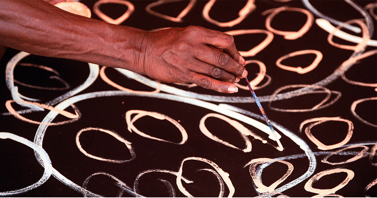 Aboriginal artist, Warlpiri art, Warlukurlangu art centre