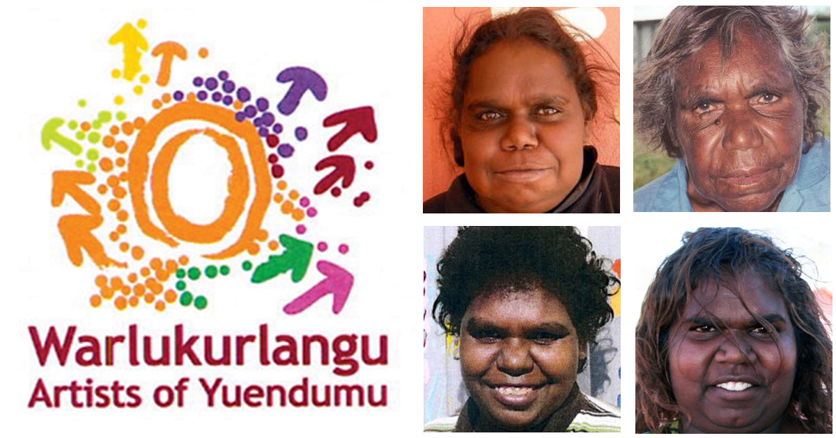 aboriginal artist warlpiri women warlukurlangu indigenous art code ethical art