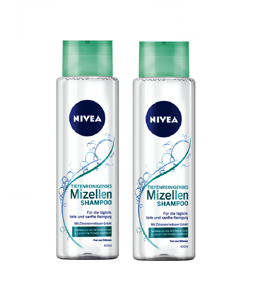2xPack Nivea Deep Cleansing Micellar Shampoo - 800 – Eurodeal.shop