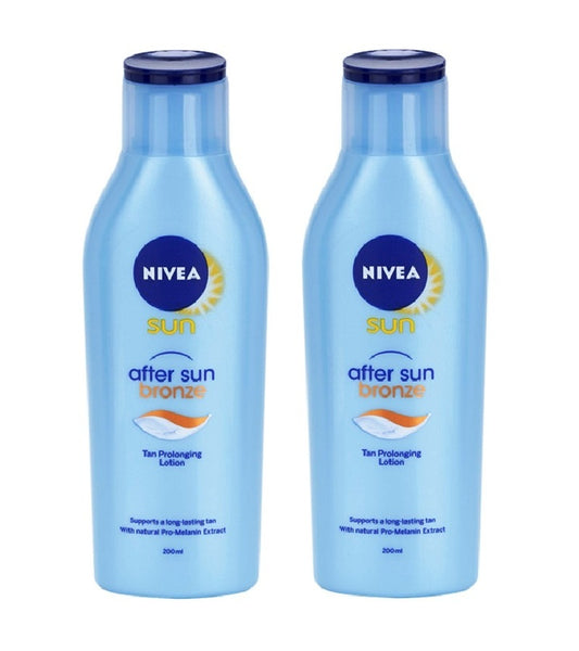 Gearceerd middag Hou op 2xPack Nivea After Sun & Bronze After Sun Milk Tanning Extender- 400 m –  Eurodeal.shop