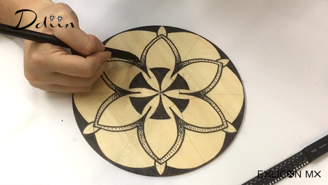 Personalized Stationery Mandala art Beginner mandala drawing beginner tutorial