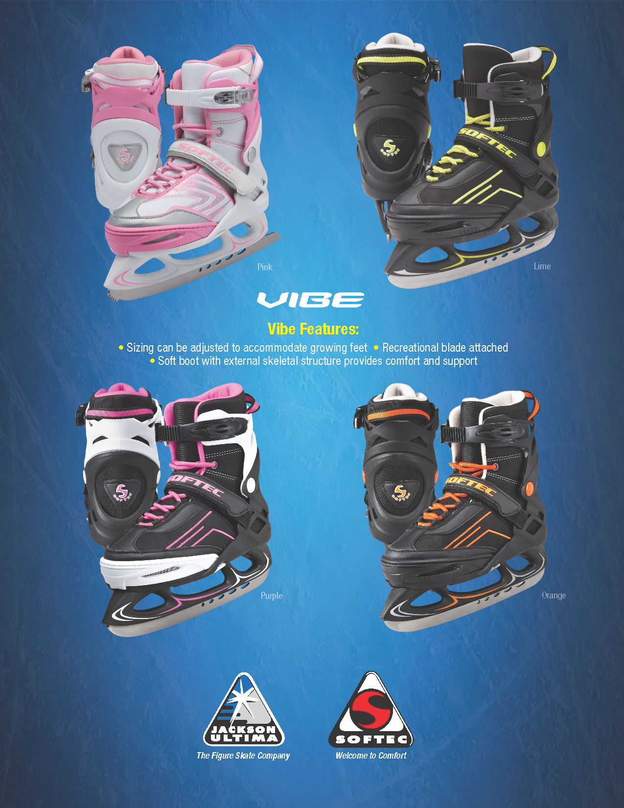 Jackson Ultima Figure Skates Softec