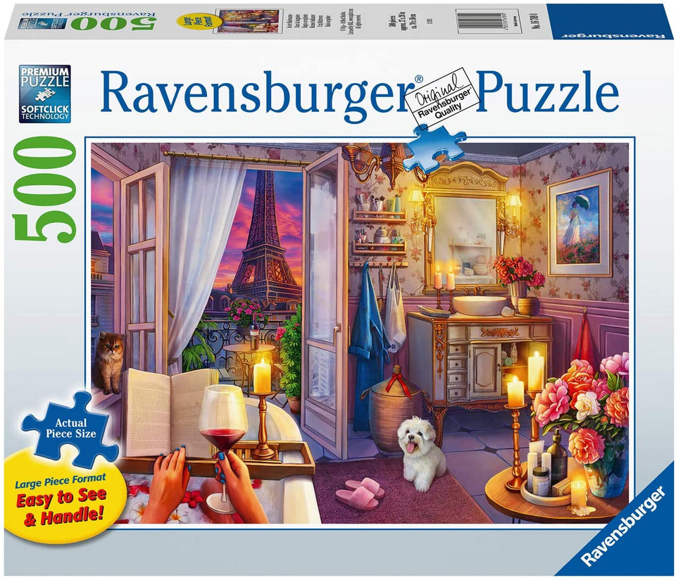Ravensburger Jigsaw - 3D puzzle - The Eiffel Tower at Night, 216 Pieces -  Playpolis