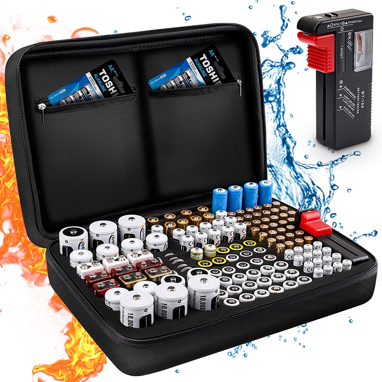 Fireproof Battery Organizer Storage Box – E-CIGARETTES.CA INC.