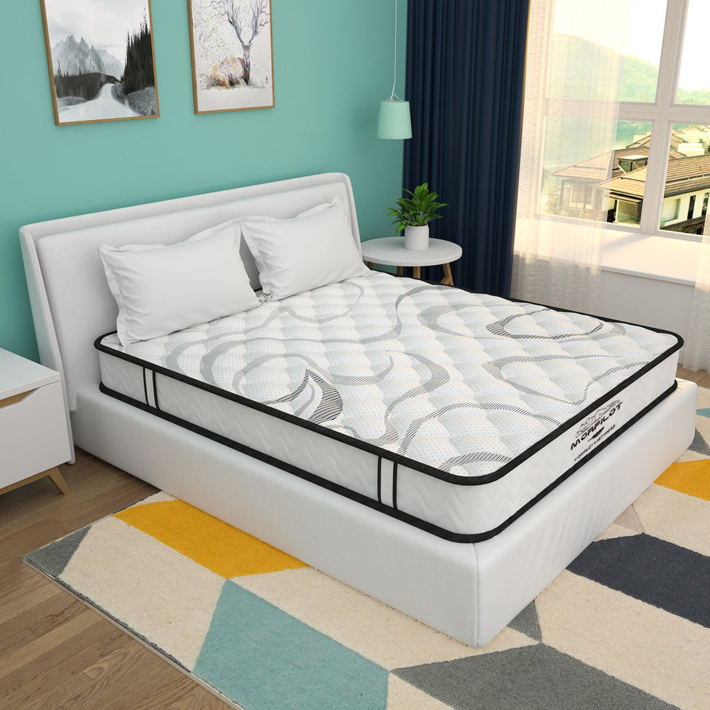 8" Memory Foam and Innerspring Hybrid Mattress in a Box Morpilot