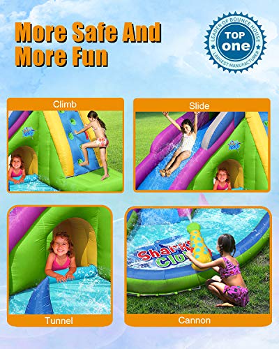 inflatable backyard playsets