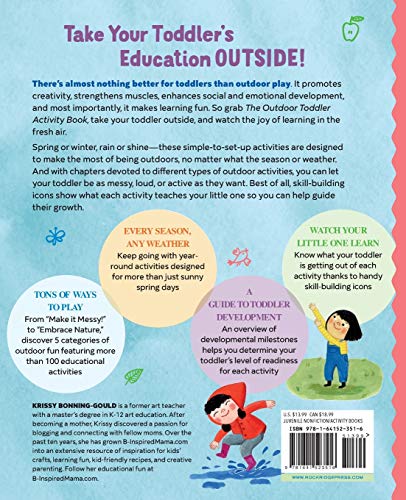 Download The Outdoor Toddler Activity Book 100 Fun Early Learning Activities Paper People Play