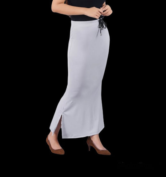 Women's Saree Shapewear with Drawstring in Beige