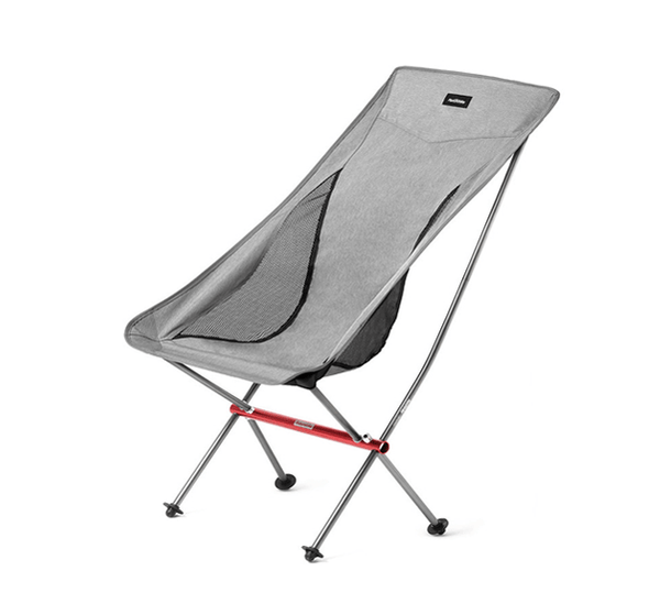 Alu Folding Moon Chair - Grey