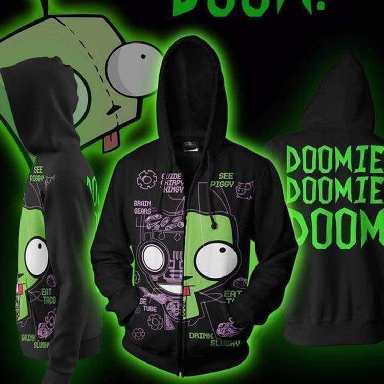 gir cosplay hoodie