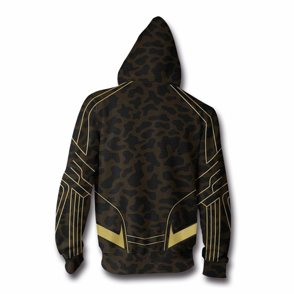 black panther zip up hoodie