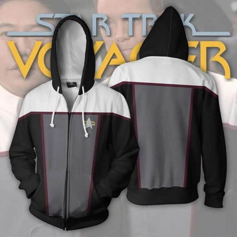 star trek zip hoodie