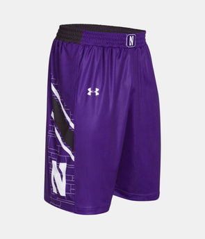 mens purple under armour shorts