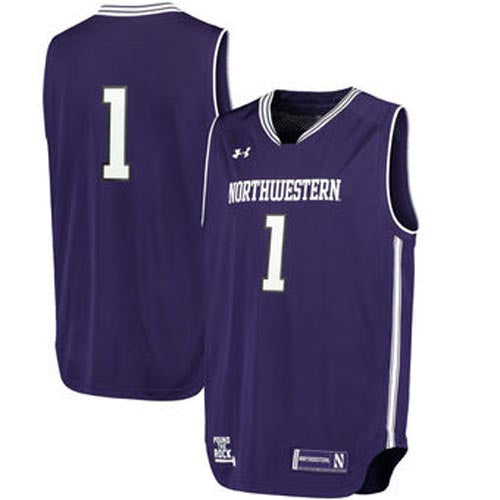northwestern basketball jersey