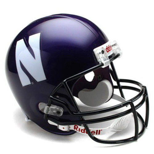 northwestern mini football helmet