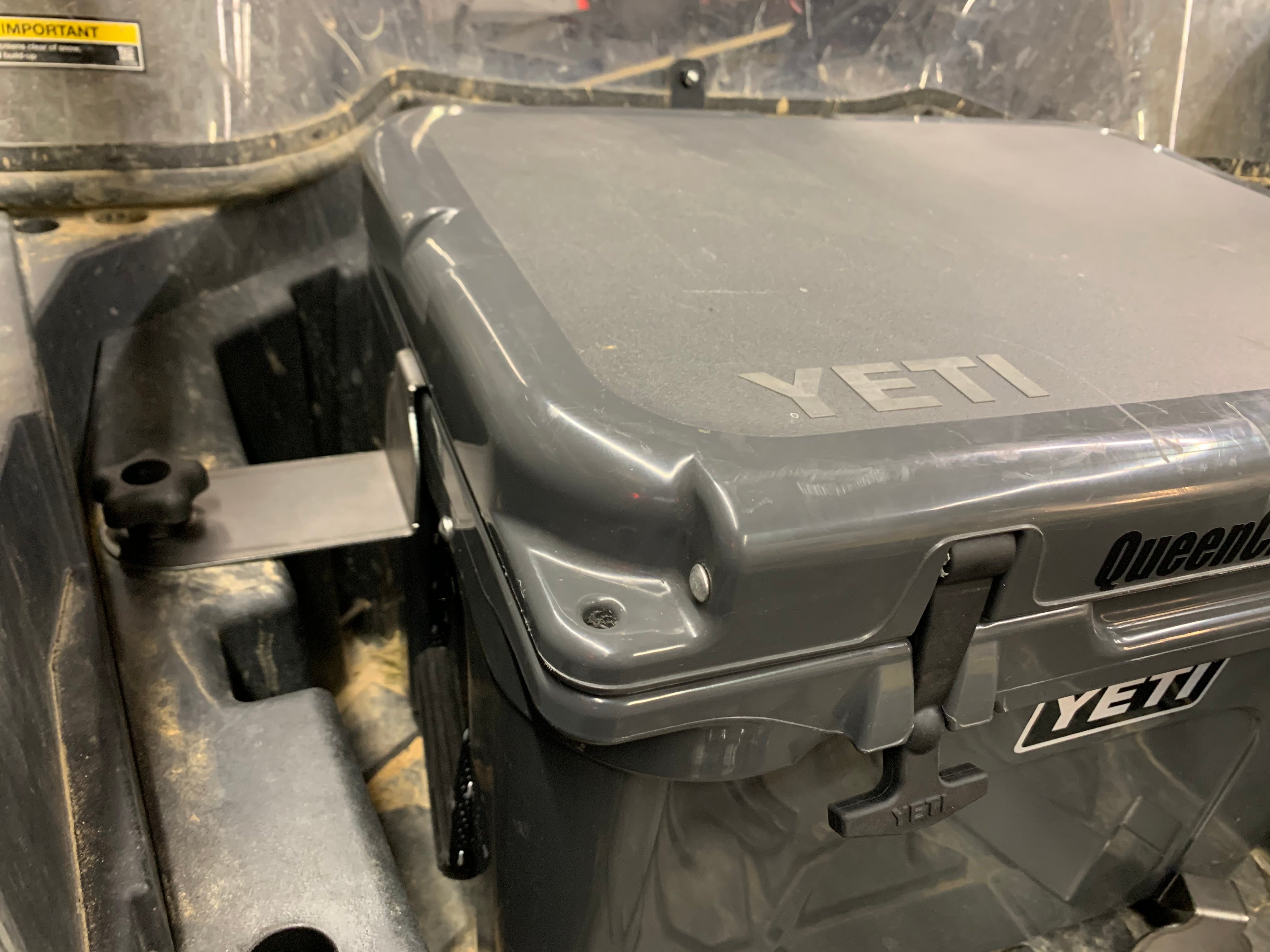 Polaris RZR PRO XP Yeti 35 Cooler Brackets koozie mount lock and ride