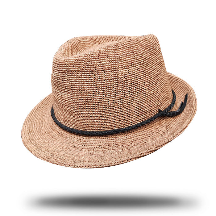 Crocheted Raffia Trilby - Style SD031 | Stanton Hats