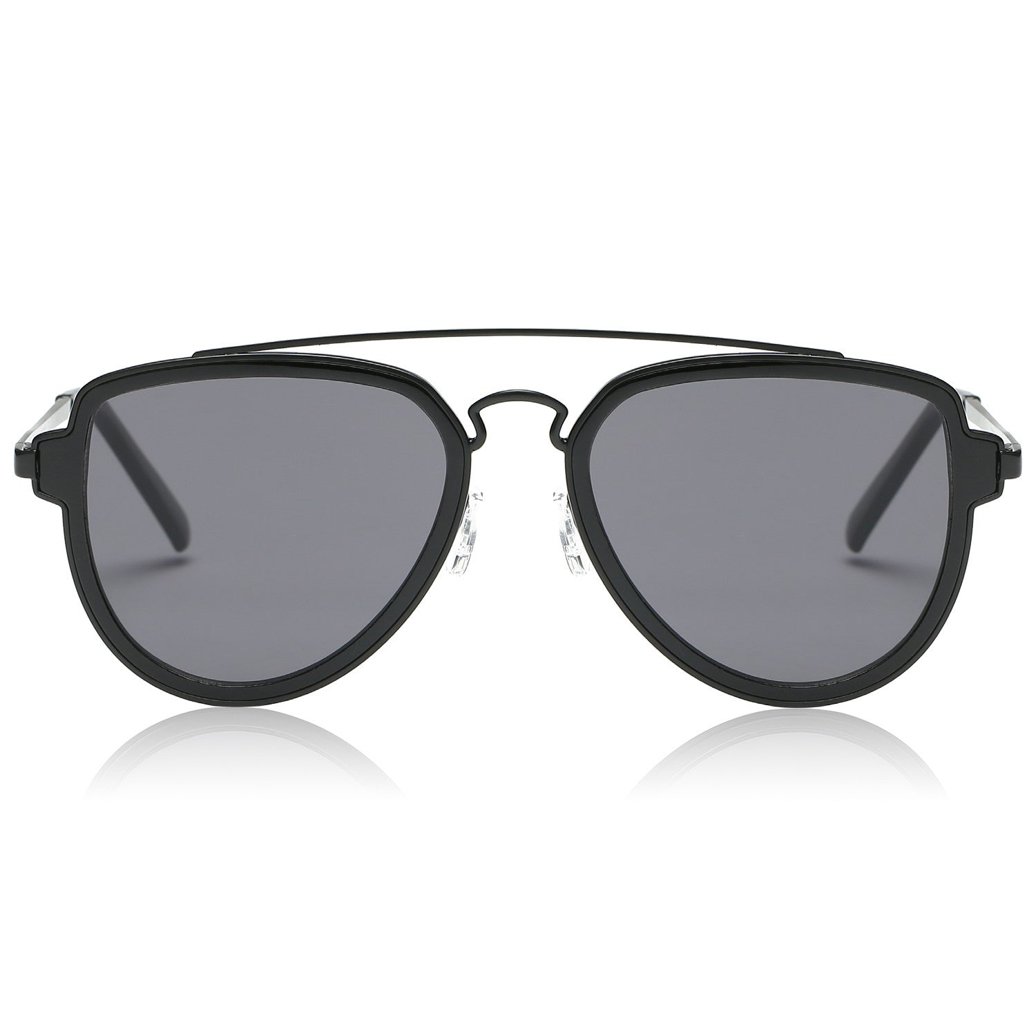 HAVANA'S™ - Unisex Classic Aviator Sunglasses with Polarized Mirrored ...