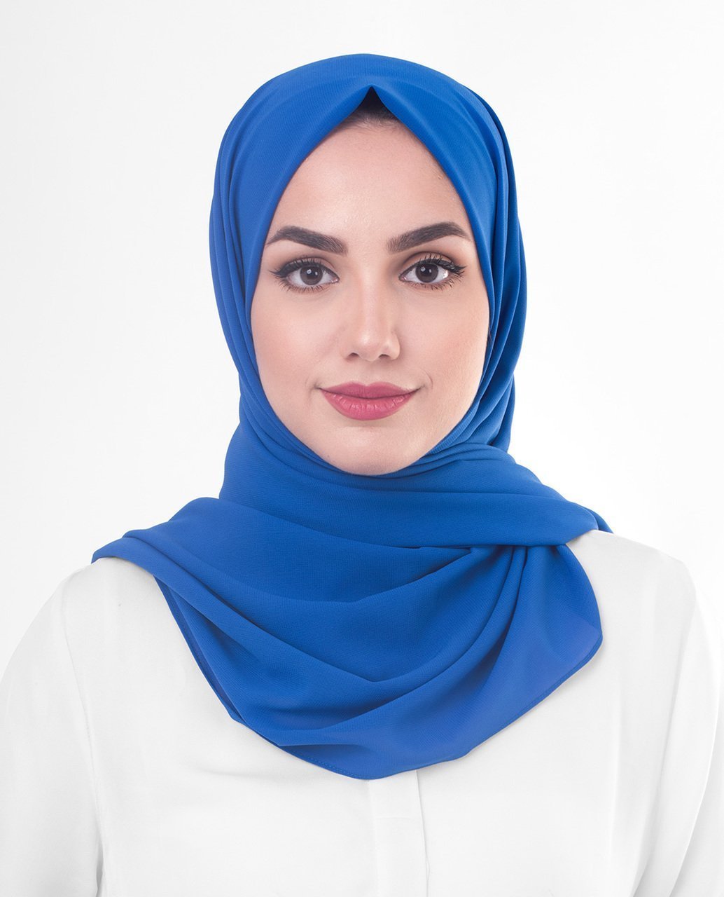Georgette - Ice Blue – The Women Zone - A Hijab Brand