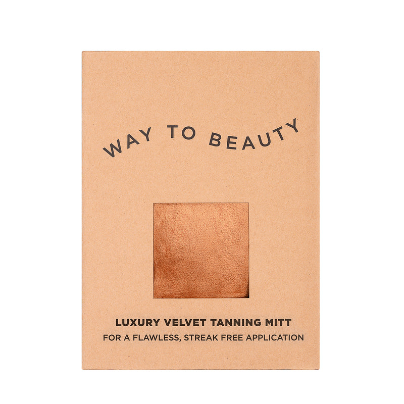 Way to Beauty Luxury Velvet Tanning Mitt
