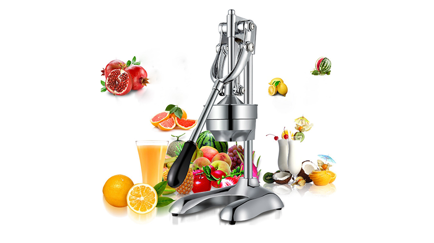 Manual juice squeezer for citrus fruits isolated Vector Image