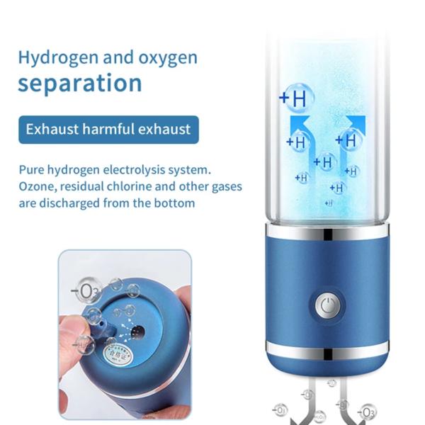 Best Portable Hydrogen Rich Water Generator Bottle 2019 Japan SPE PEM Technology Healthy Alkaline O3 CL2 Ionizer USB Rechargeable Device Travel Machine Buy Now Order Purchase Best Review Quality Expensive Amazon Walmart Us Canada