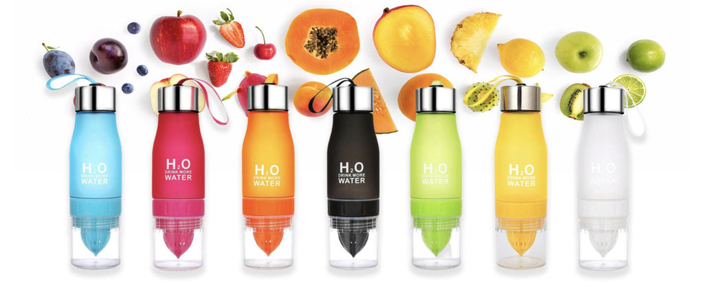 The H2O BPA Free Fruit Infusion Water Bottle with Lemon Holder Juicer Cup. Create flavored infused recipes best detox infusion drinks Buy H20 Drink More Water online. Best Fruit Infusion Water Bottles for Sale with Lemon Container Compartment 2020. Order Amazon Walmart Best Price Buy Ebay Reviews Free Shipping