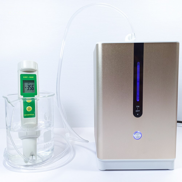 2021 New 99.9% Purity Hydrogen Inhaler Machine for Home Use | SPE PEM Hydrogen Inhalation Therapy Machine | 2-in-1 Nasal Inhalation and Hydrogen Infusion Water Generator Ionizer Countertop | Ultra High Hydrogen Concentration Device