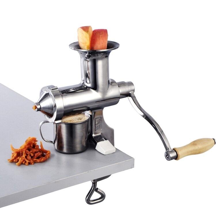 Heavy Duty Stainless Steel Manual Wheatgrass Slow Hand Juicer Grinder