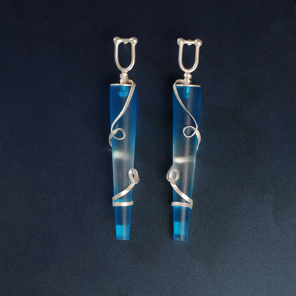 BLUE HAZE EARRINGS