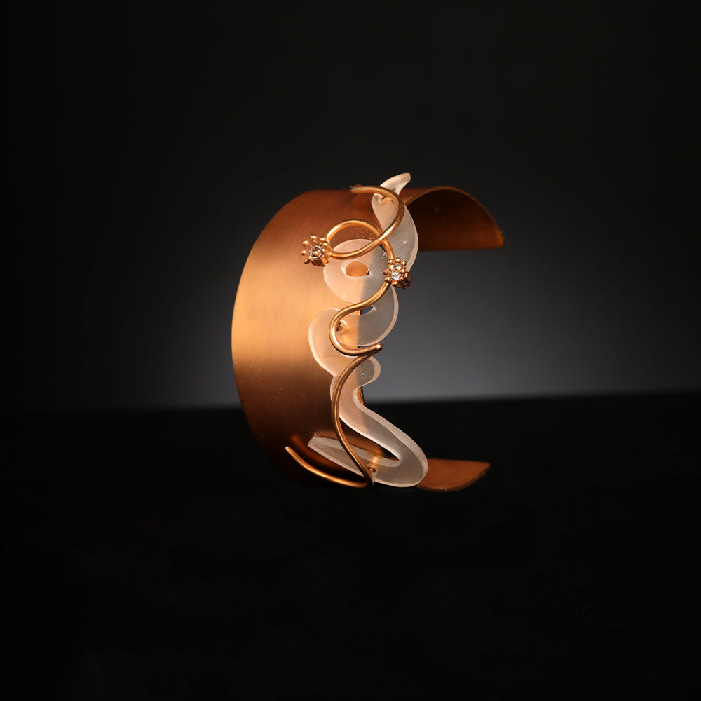 OCEAN WAVE  GOLDEN CUFF