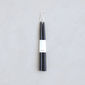 DIPPED TAPER CANDLE 12" SMOKE - Santa Ynez General