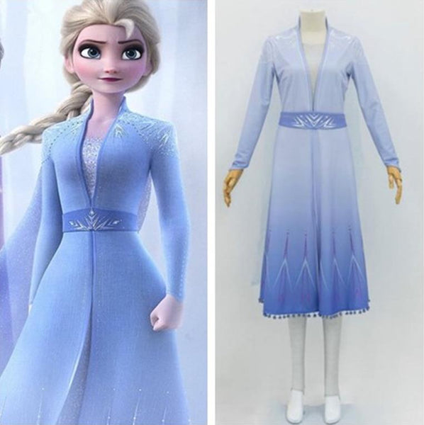 elsa's new dress in frozen 2