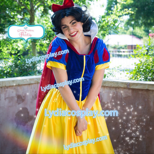 Barcelona rækkevidde Efterforskning Princess Snow White Costume for Adults Plus Size Women Dress – Lydiacosplay