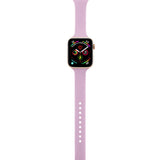 Dainty Silicone Apple Watch Strap - Lilac