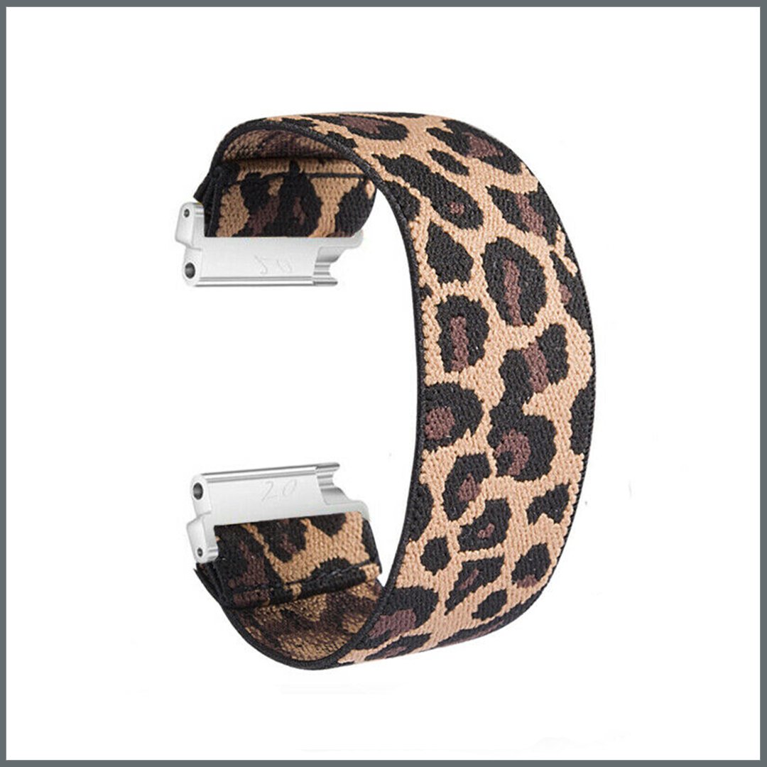 fitbit leopard print strap