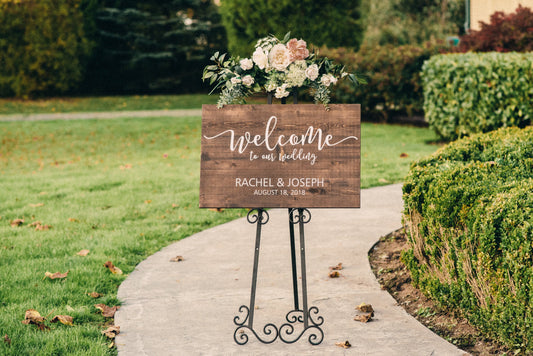 Wedding Welcome Sign – ApkBridal