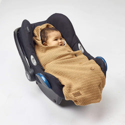 KURA Organics Organic Baby Wrap in Cinnamon