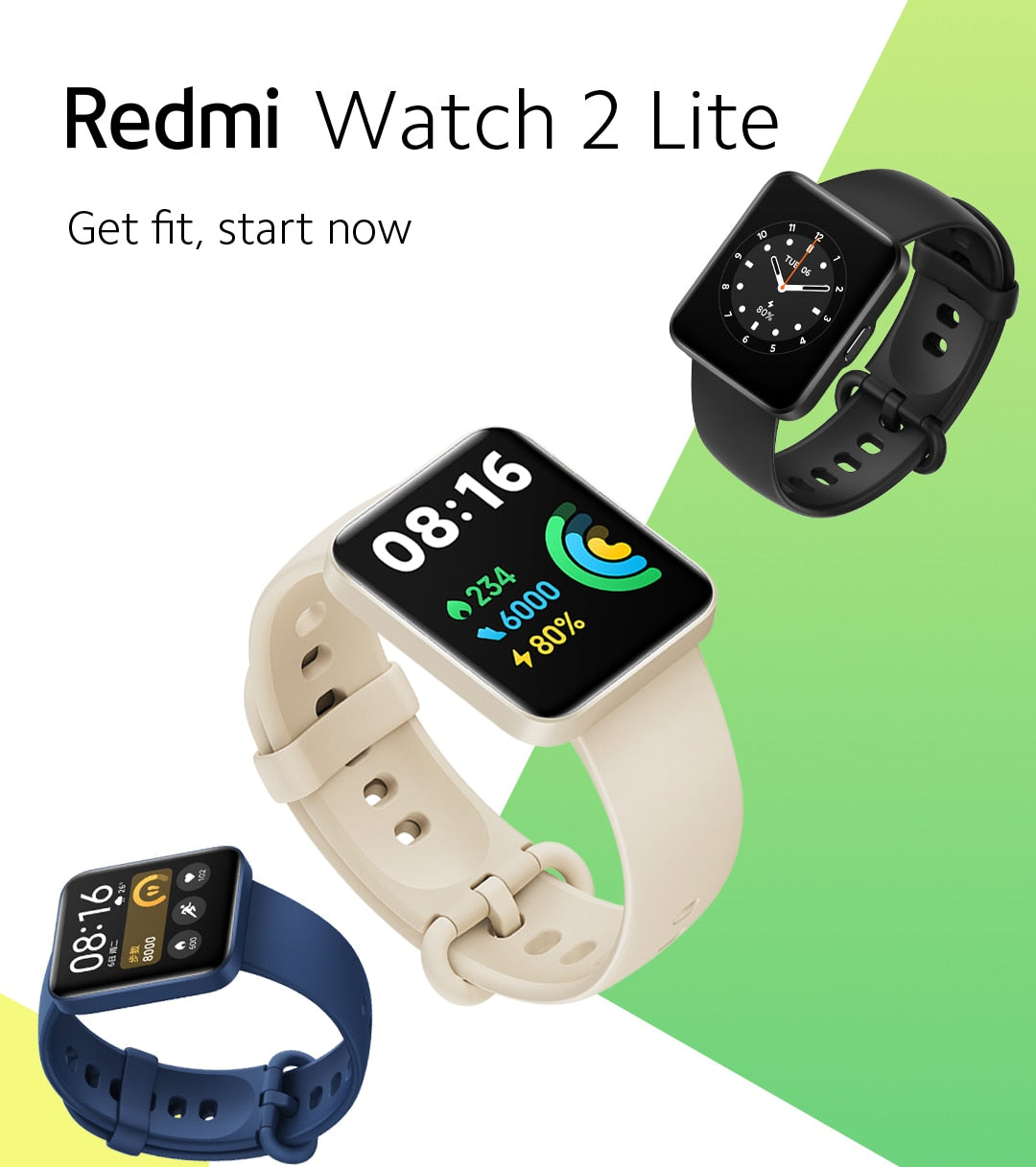 Xiaomi Redmi Smart Watch 2 Lite | Stigma Watches™ - Online Store