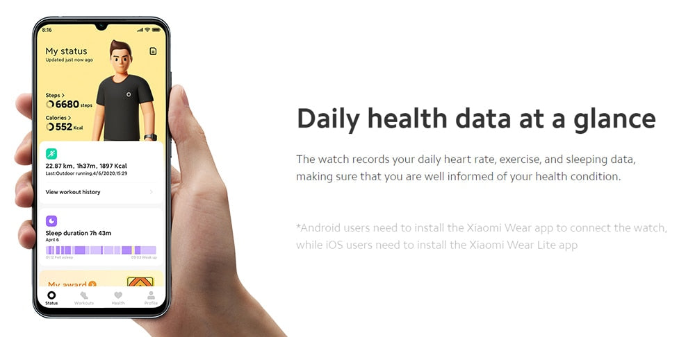 Xiaomi Mi Smart Watch Lite | Stigma Watches™ - Online Store