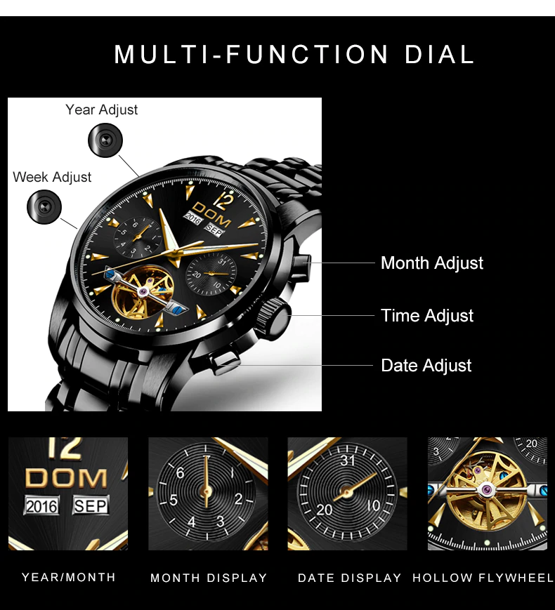 Revolver - Mechanical Watch | Stigma Watches™ - Online Store