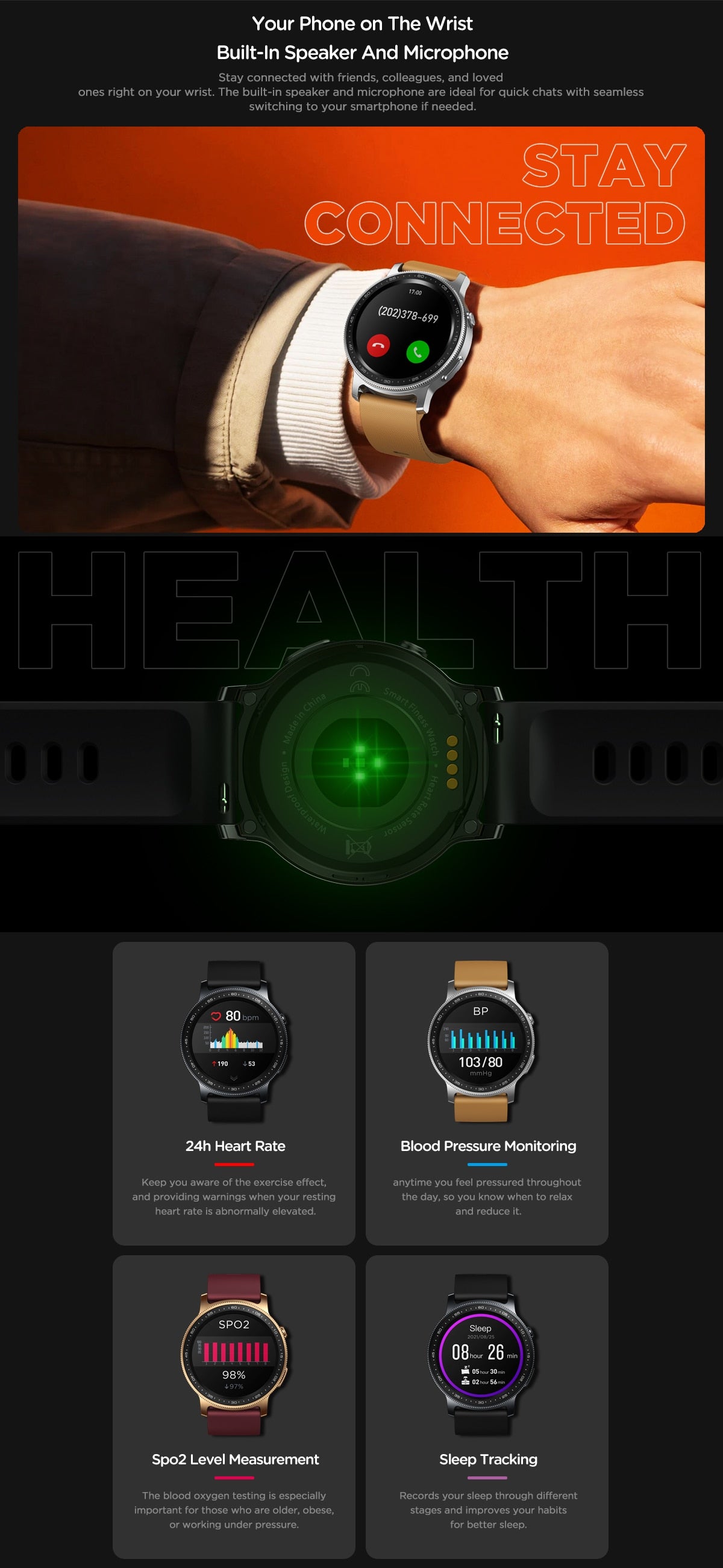 Zeblaze GTR 2 Smart Watch | Stigma Watches™ - Online Store