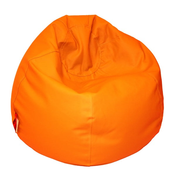 orange bean bag