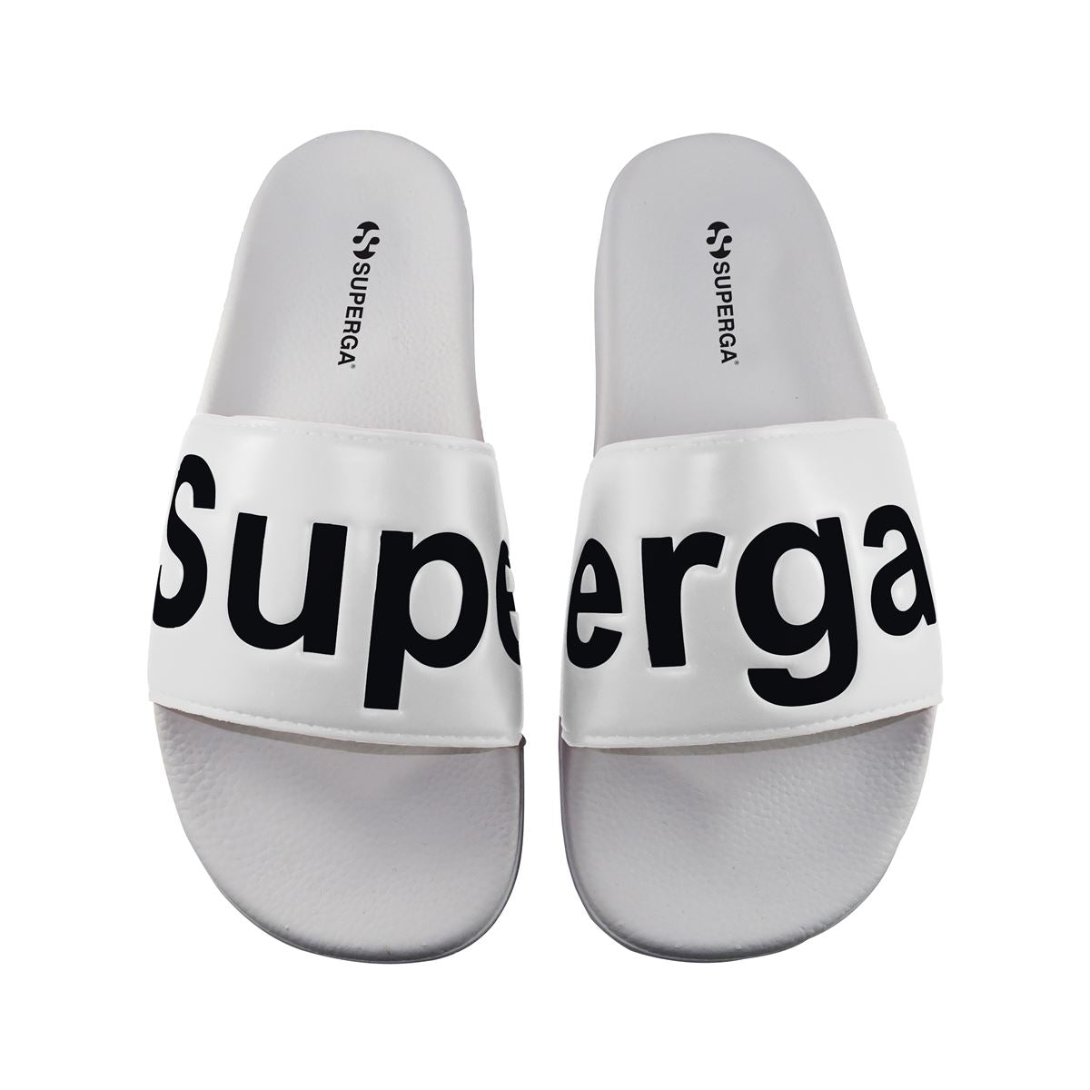 superga rose gold slides