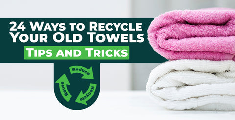 24 ways to recycle old towels